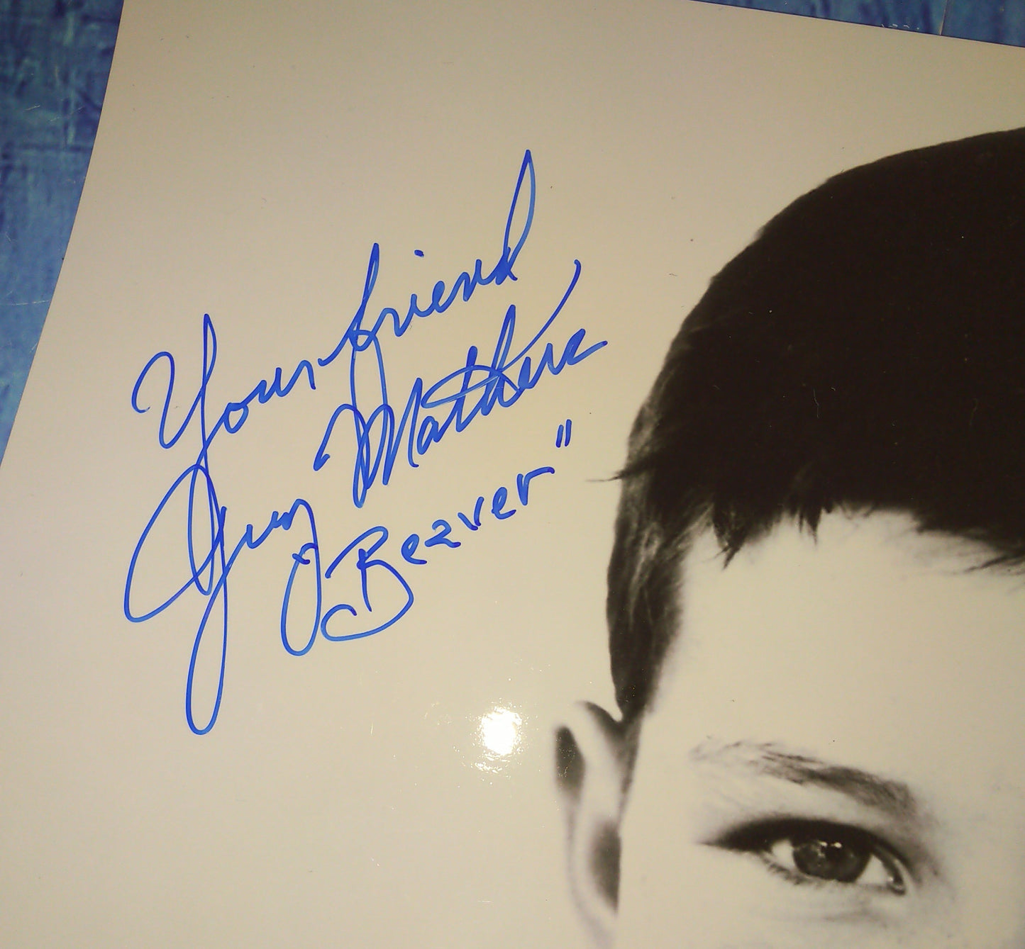 Jerry Mathers Hand Signed Autograph 8x10 Photo