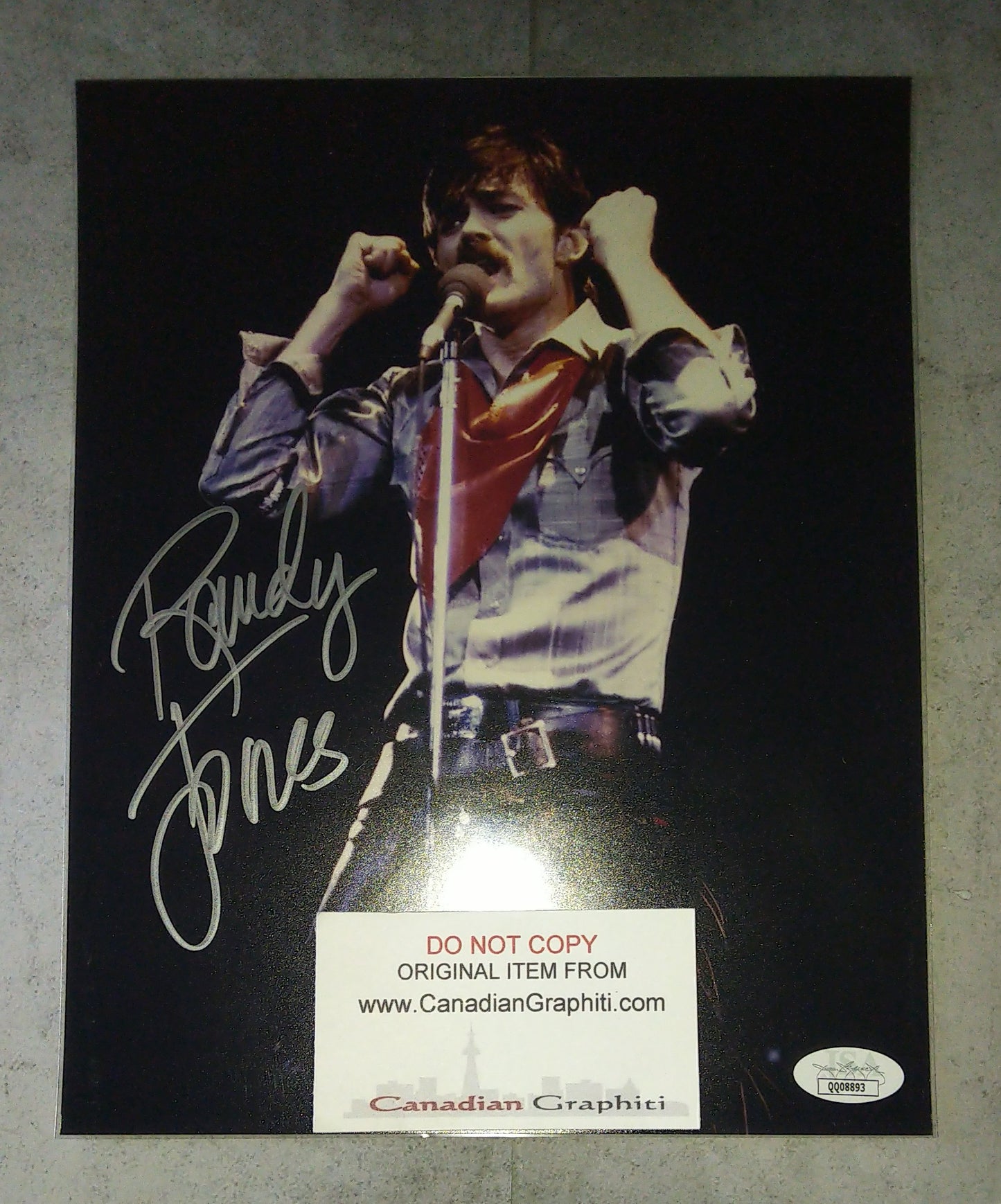 Randy Jones Hand Signed Autograph 8x10 Photo COA Village People