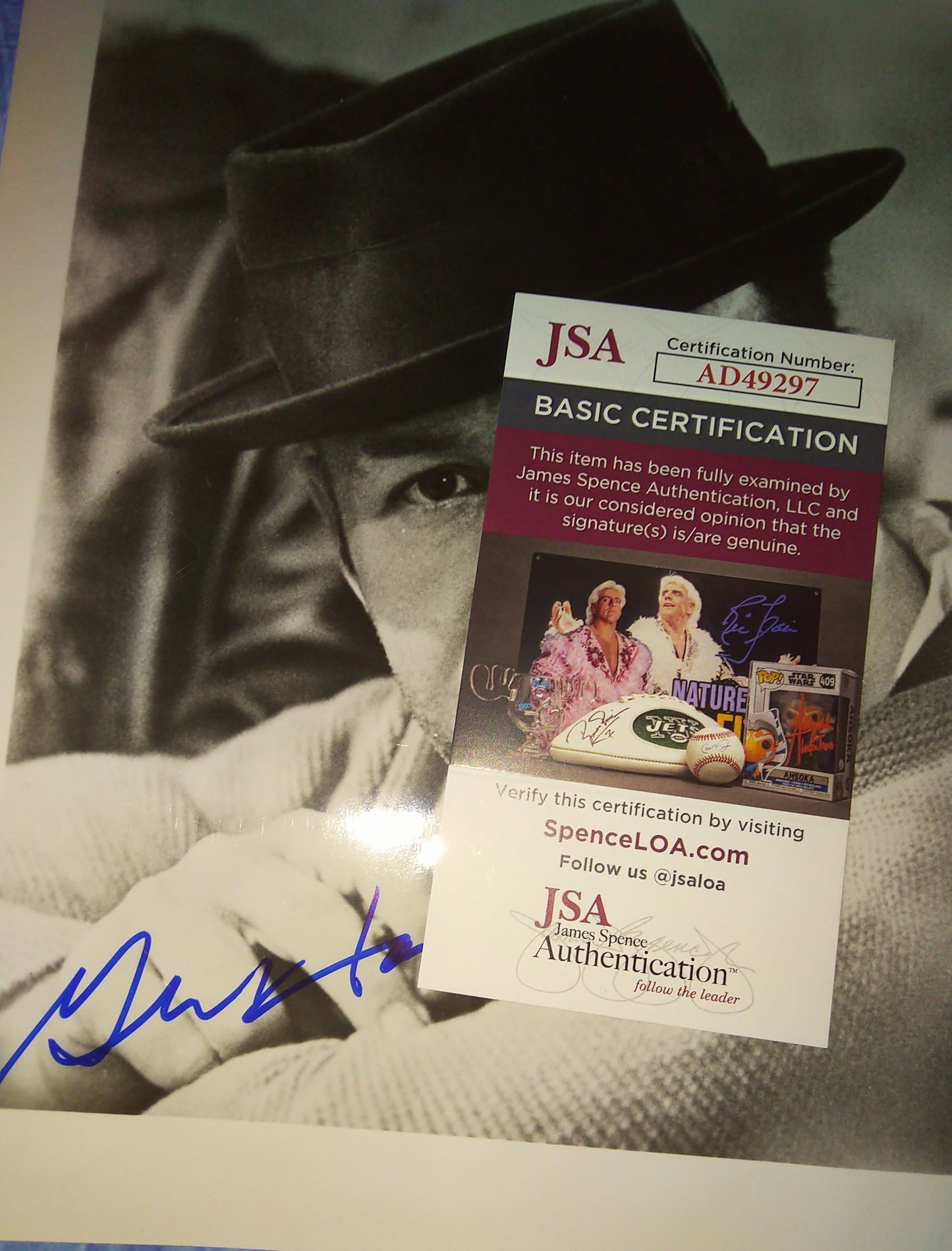 Gene Hackman Hand Signed Autograph 8x10 Photo JSA COA