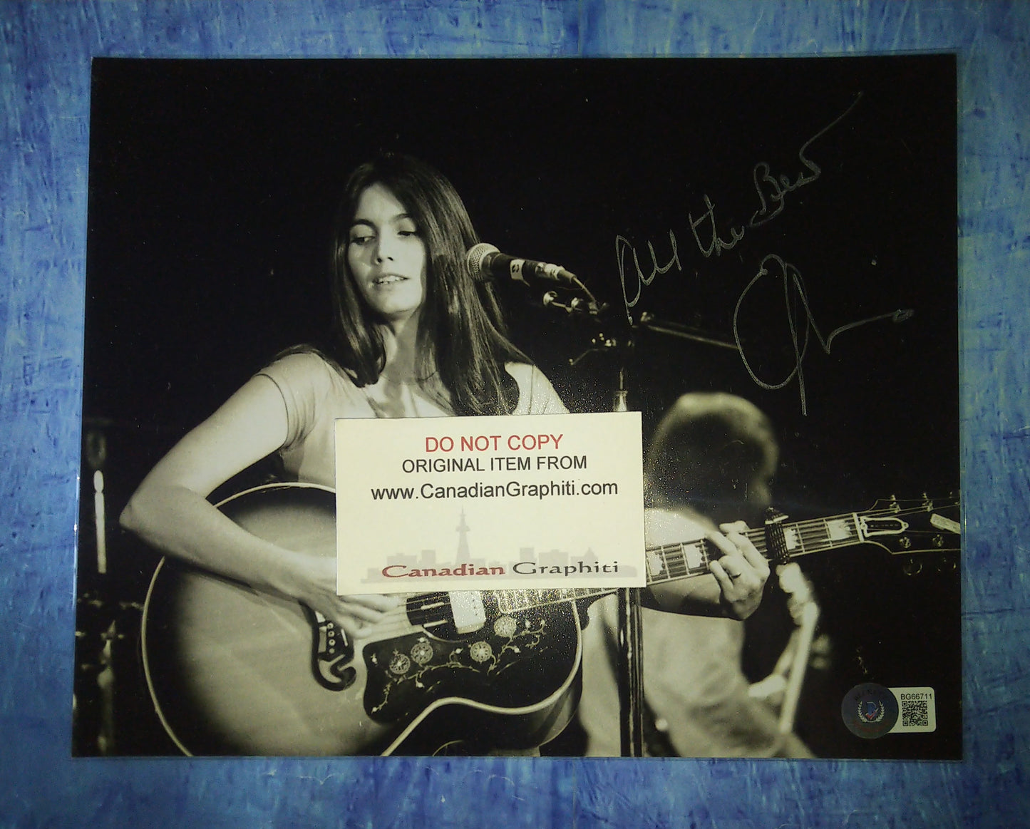 Emmylou Harris Hand Signed Autograph 8x10 Photo