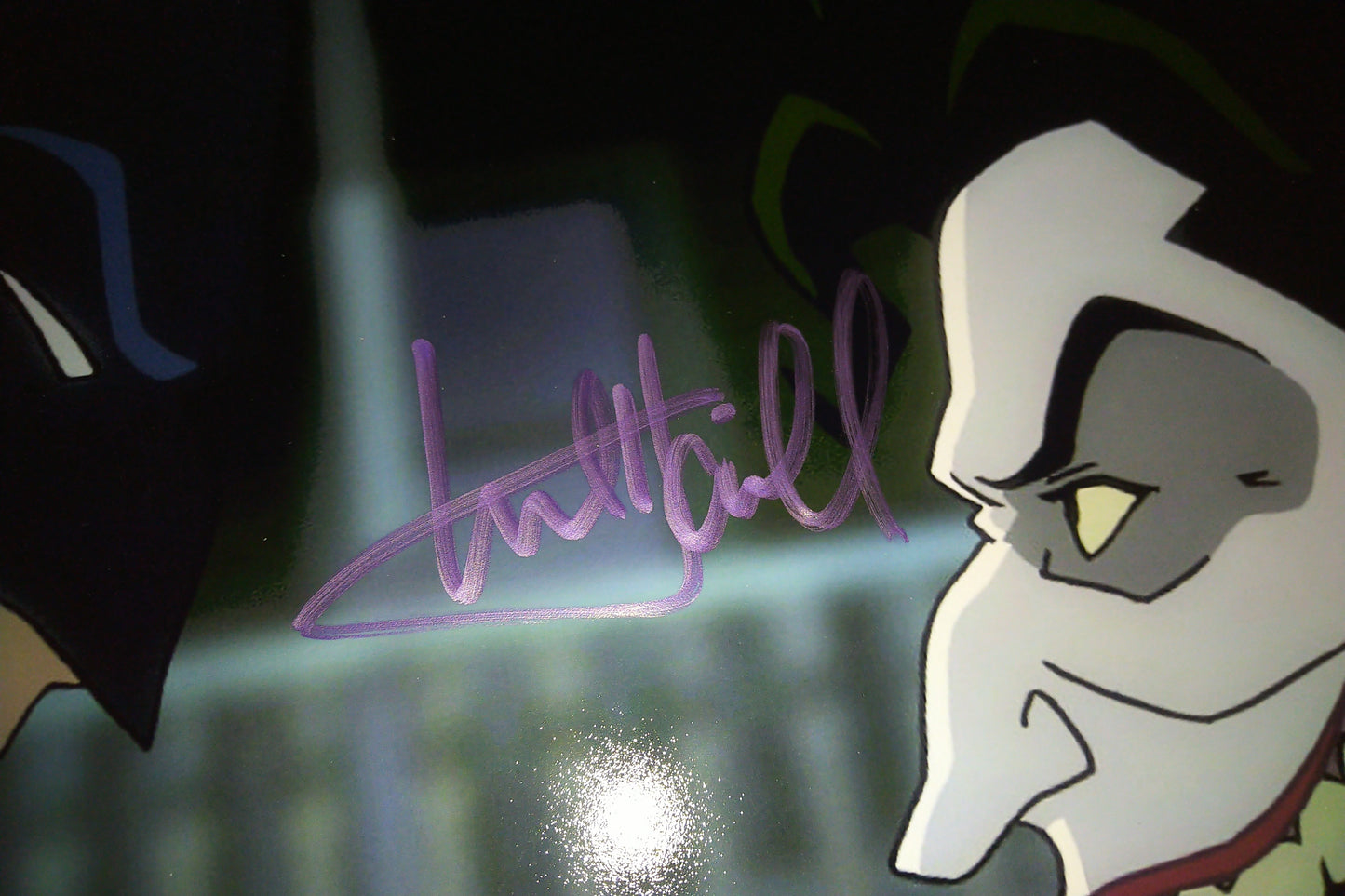 Kevin Conroy & Mark Hamill Hand Signed Autograph 11x14 Photo COA