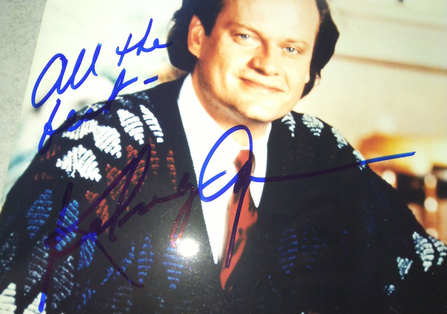 Kelsey Grammer Hand Signed Autograph 8x10 Photo