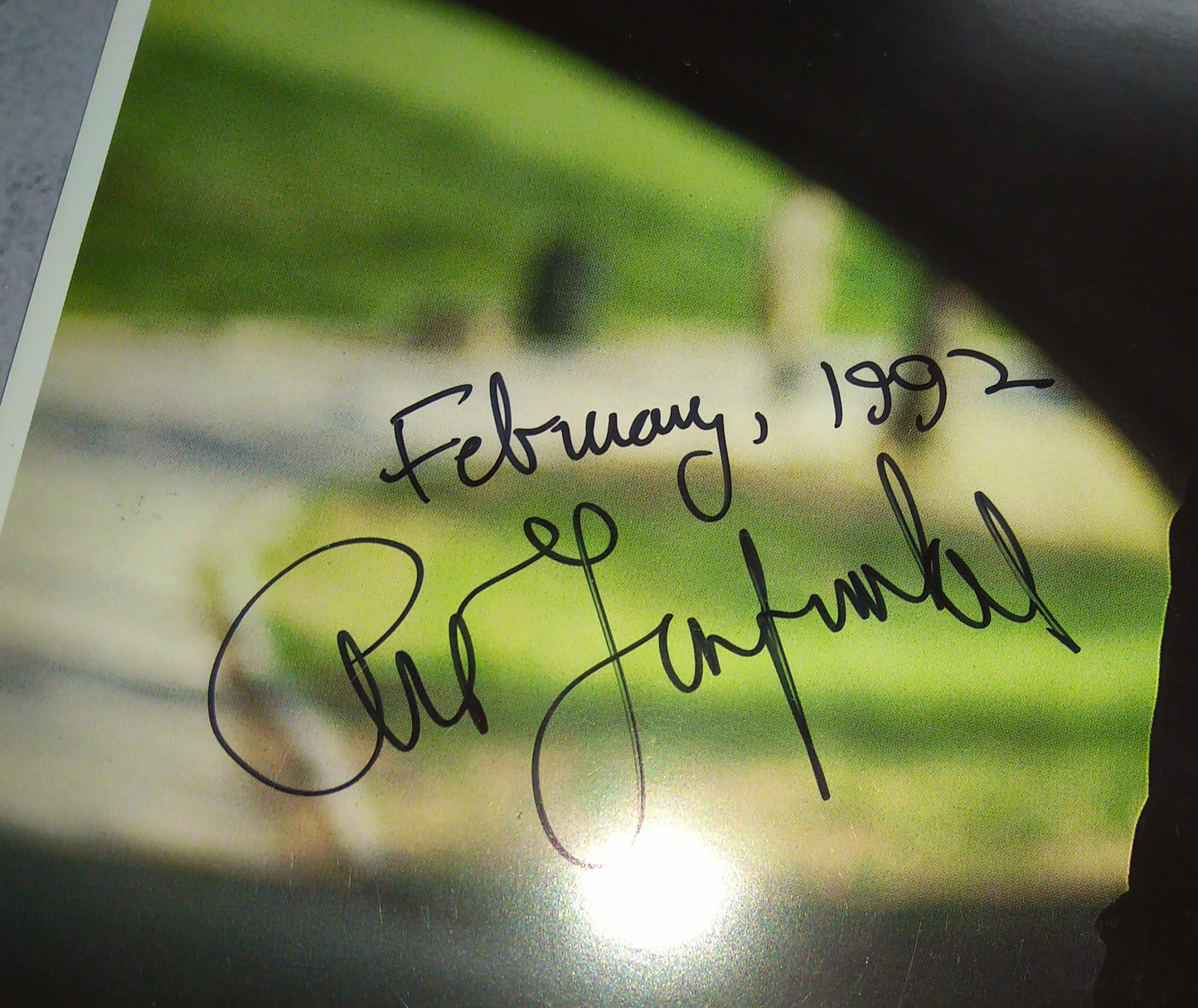 Art Garfunkel Hand Signed Autograph Photo