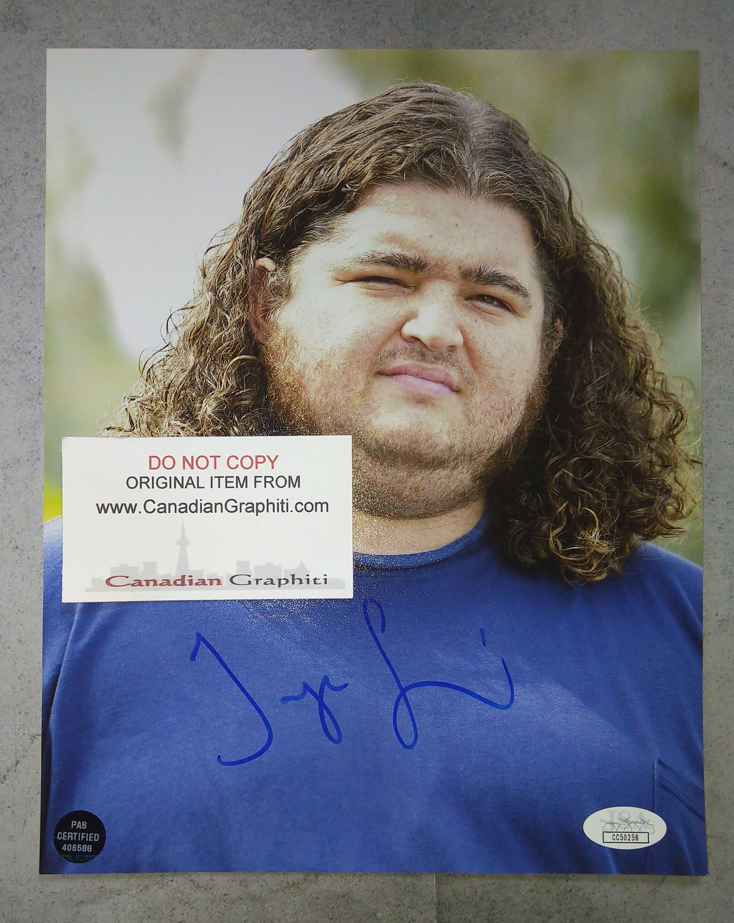 Jorge Garcia Hand Signed Autograph 8x10 Photo