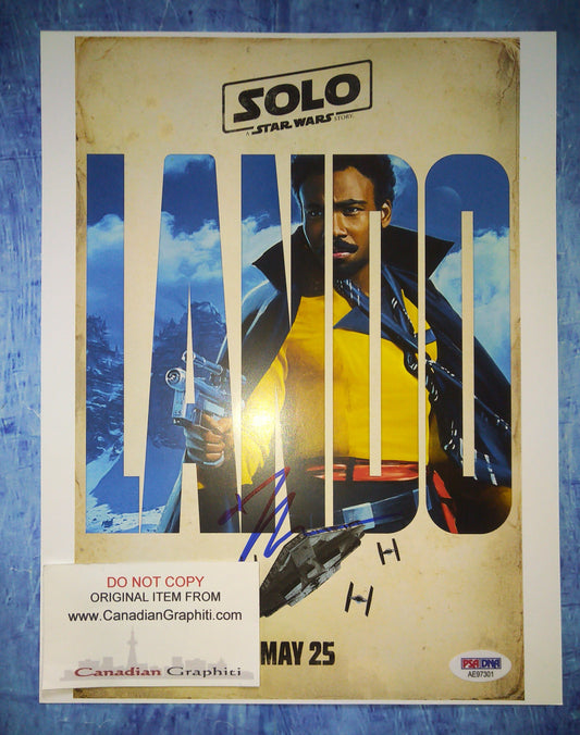 Donald Glover Hand Signed Autograph Photo COA