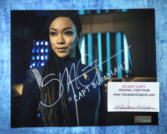 Sonequa Martin-Green Hand Signed Autograph 8x10 Photo