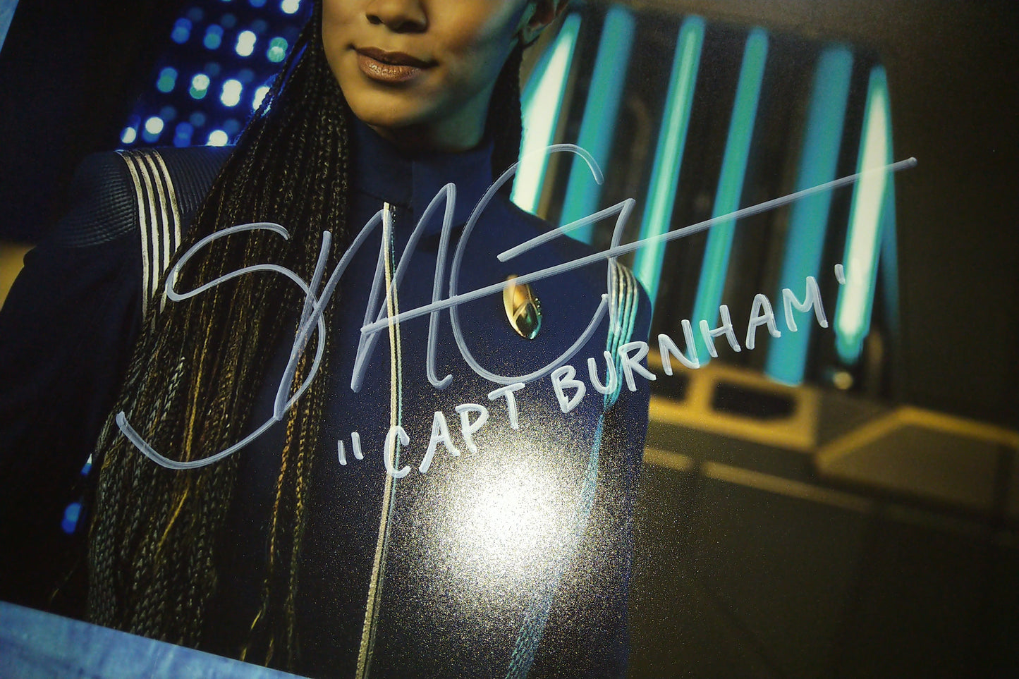 Sonequa Martin-Green Hand Signed Autograph 8x10 Photo