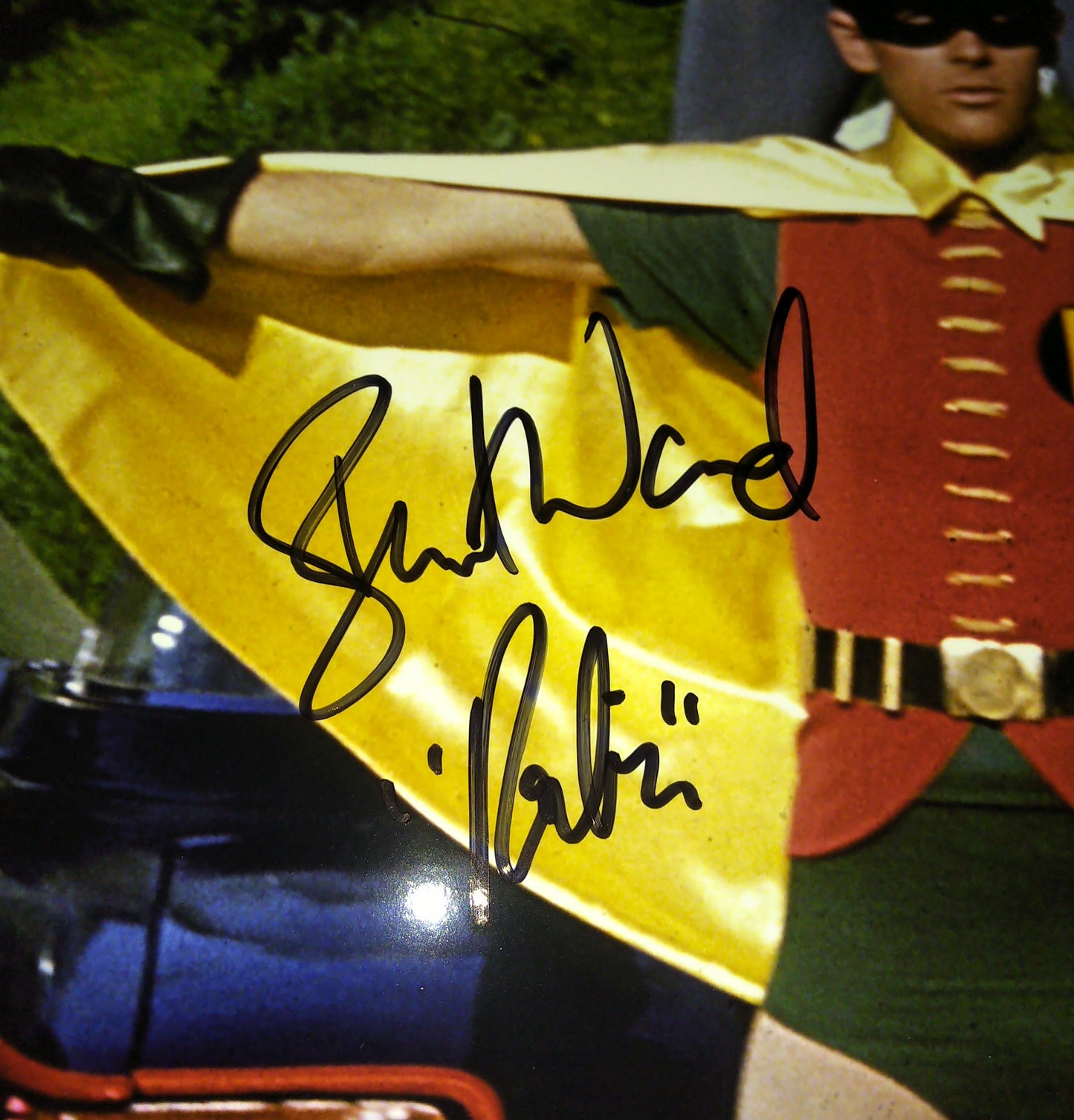 Adam West & Burt Ward Hand Signed Autograph 11x17 Photo COA Batman