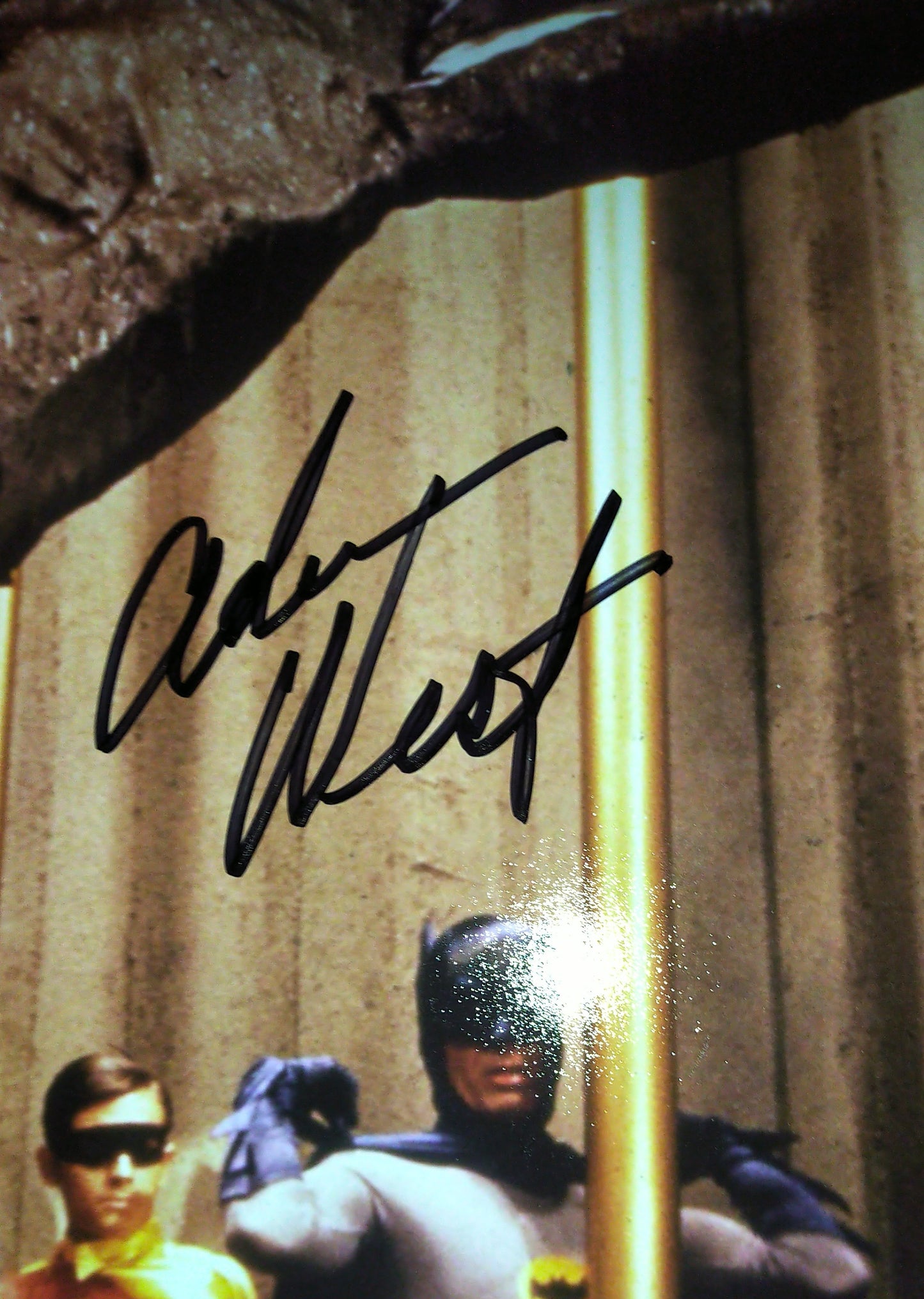 Adam West & Burt Ward Hand Signed Autograph Photo COA Batman