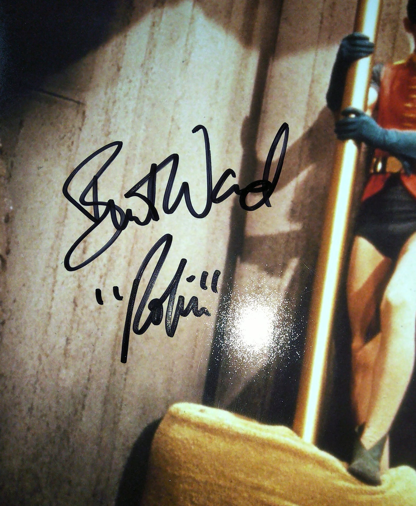 Adam West & Burt Ward Hand Signed Autograph Photo COA Batman