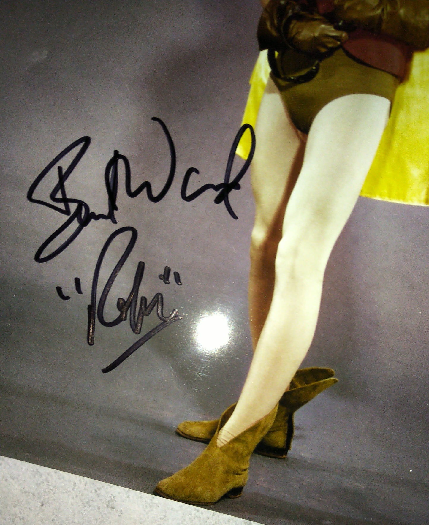 Burt Ward Hand Signed Autograph 8x10 Photo