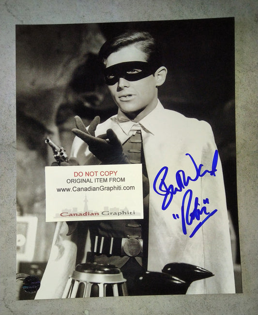 Burt Ward Hand Signed Autograph 8x10 Photo