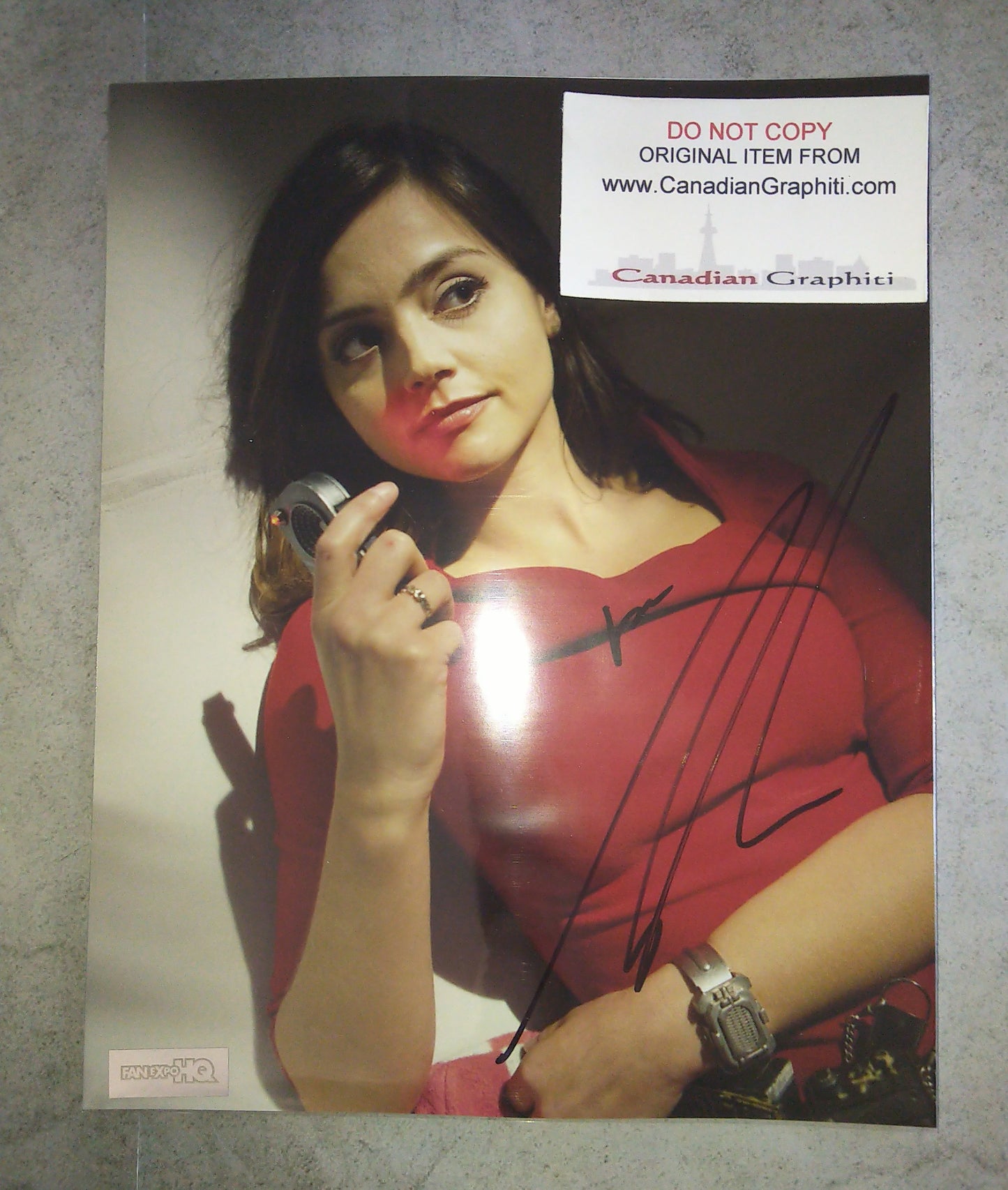 Jenna Coleman Hand Signed Autograph 8x10 Photo COA