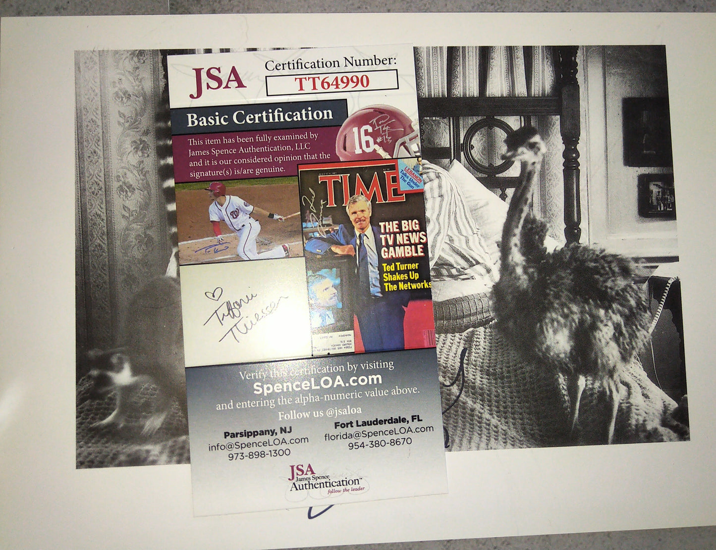 John Cleese Hand Signed Autograph Photo JSA COA