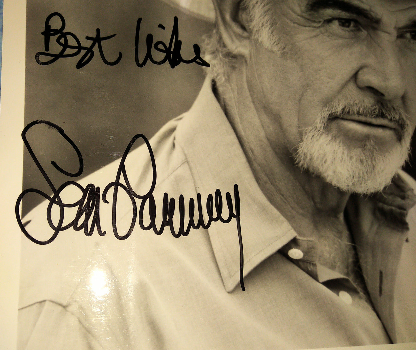 Sean Connery Hand Signed Autograph 8x10 Photo JSA COA