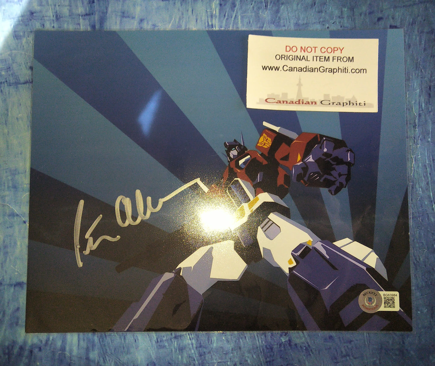 Peter Cullen Hand Signed Autograph 8x10 Photo