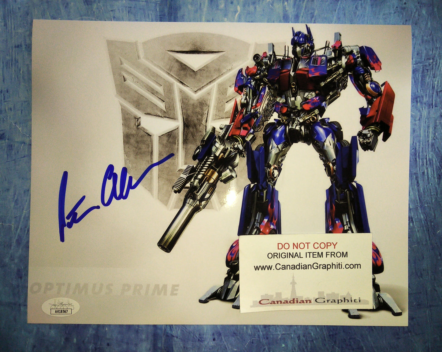 Peter Cullen Hand Signed Autograph 8x10 Photo