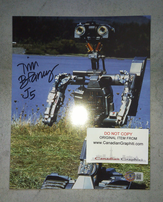 Tim Blaney Hand Signed Autograph 8x10 Photo COA Short Circuit