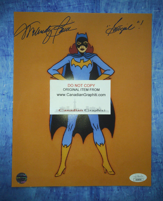 Melendy Britt Hand Signed Autograph 8x10 Photo COA + JSA Batgirl