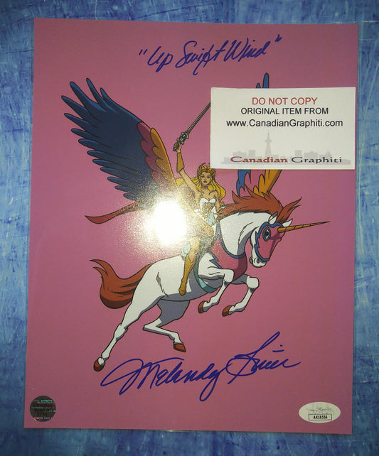 Melendy Britt Hand Signed Autograph 8x10 Photo COA + JSA She-ra
