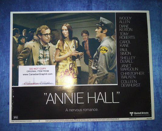 Woody Allen Hand Signed Autograph 11x14 Photo JSA COA Annie Hall
