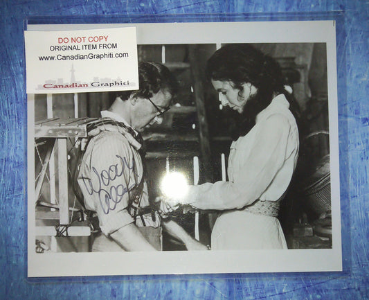 Woody Allen Hand Signed Autograph 8x10 Photo