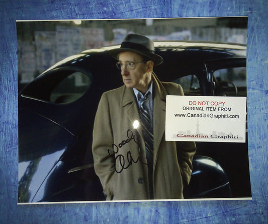 Woody Allen Hand Signed Autograph 8x10 Photo JSA COA