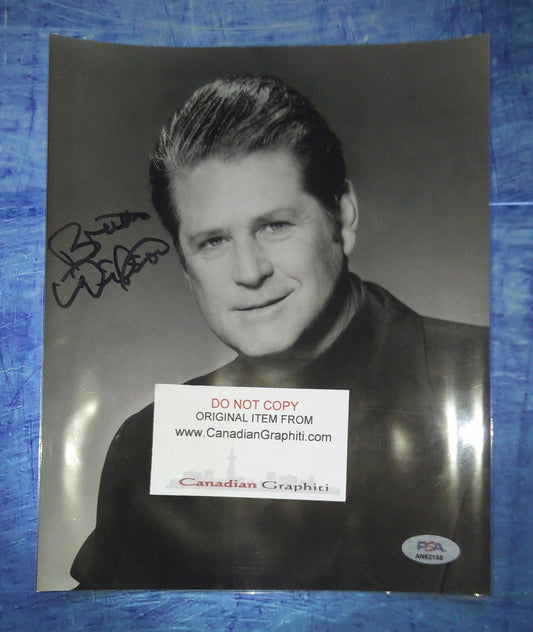 Brian Wilson Hand Signed Autograph 8x10 Photo PSA COA Beach Boys