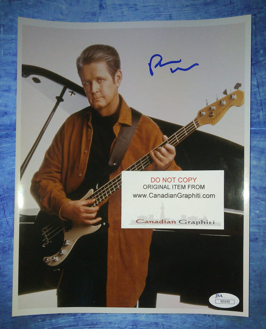 Brian Wilson Hand Signed Autograph 8x10 Photo JSA COA Beach Boys