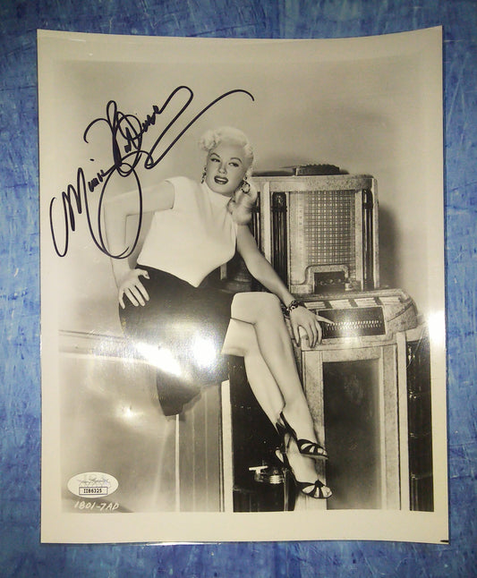 Mamie Van Doren Hand Signed Autograph 8x10 Photo JSA COA