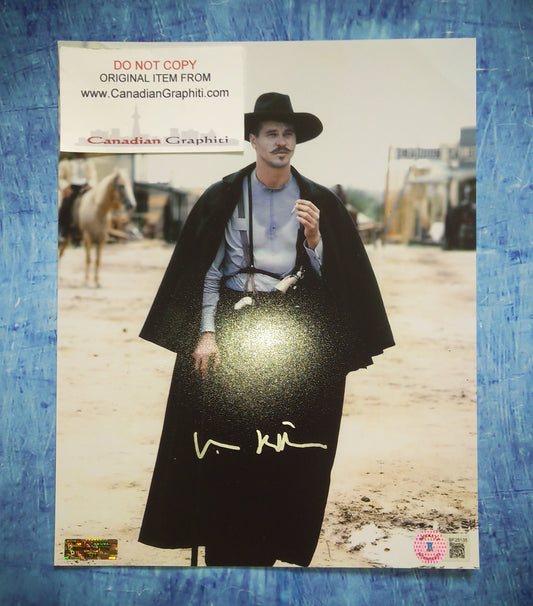 Val Kilmer Hand Signed Autograph 8x10 Photo COA + BAS