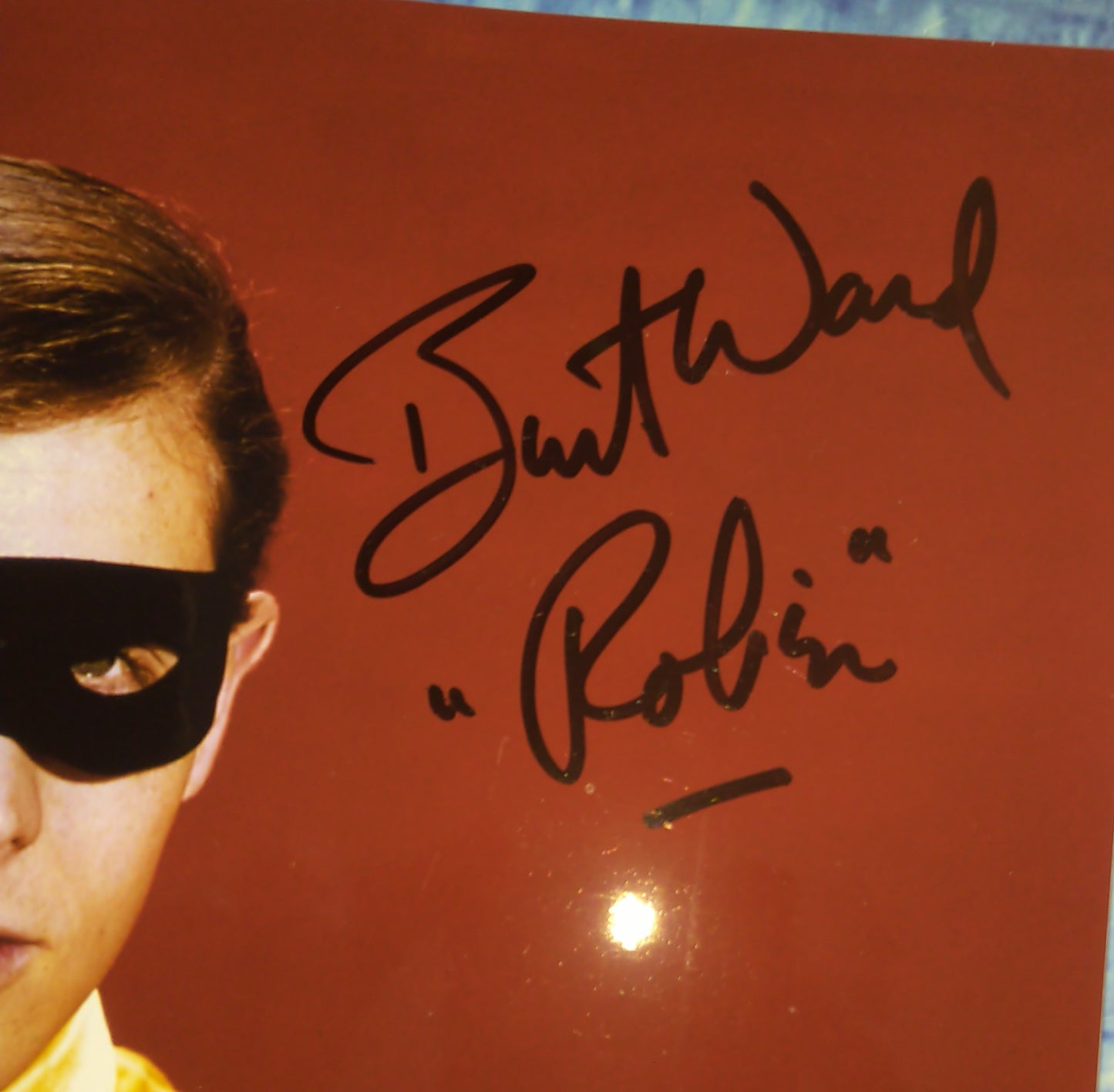 Burt Ward Hand Signed Autograph 8x10 Photo