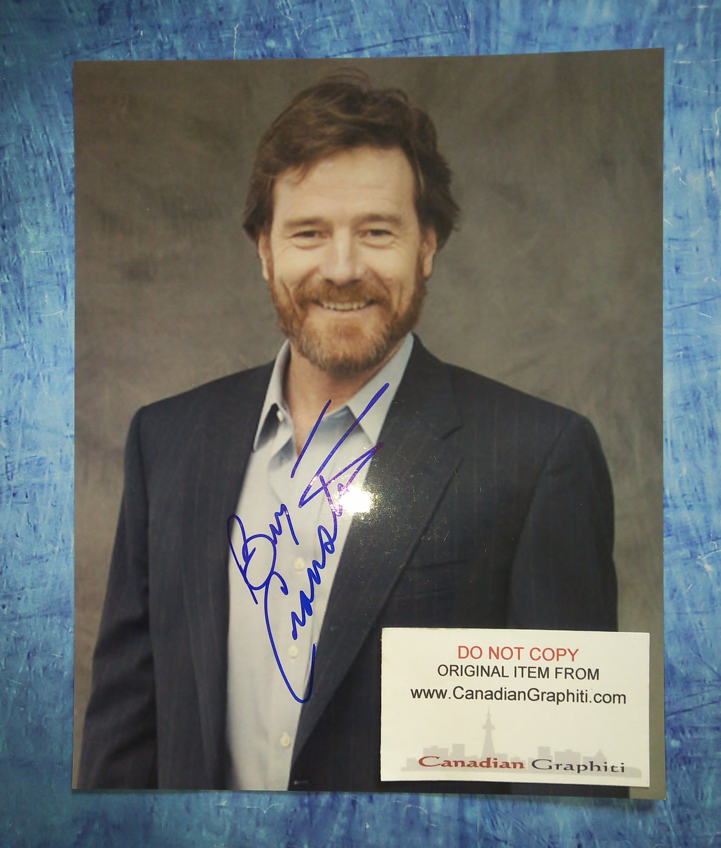 Bryan Cranston Hand Signed Autograph 8x10 Photo