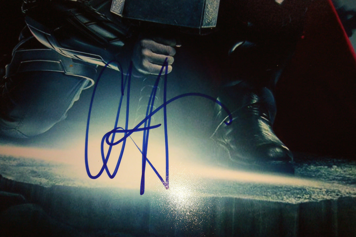 Thor Cast Hand Signed Autograph 13x19 Photo COA Chris Hemsworth, Tom HIddleston, Natalie Portman