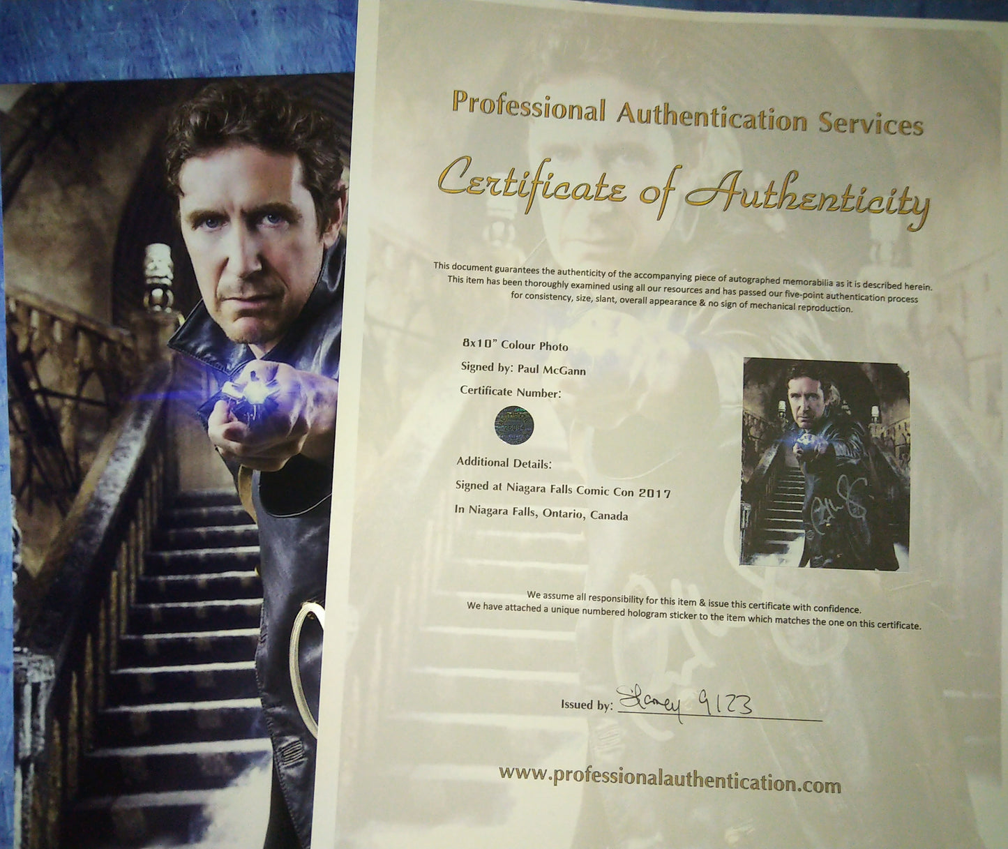 Paul McGann Hand Signed Autograph 8x10 Photo