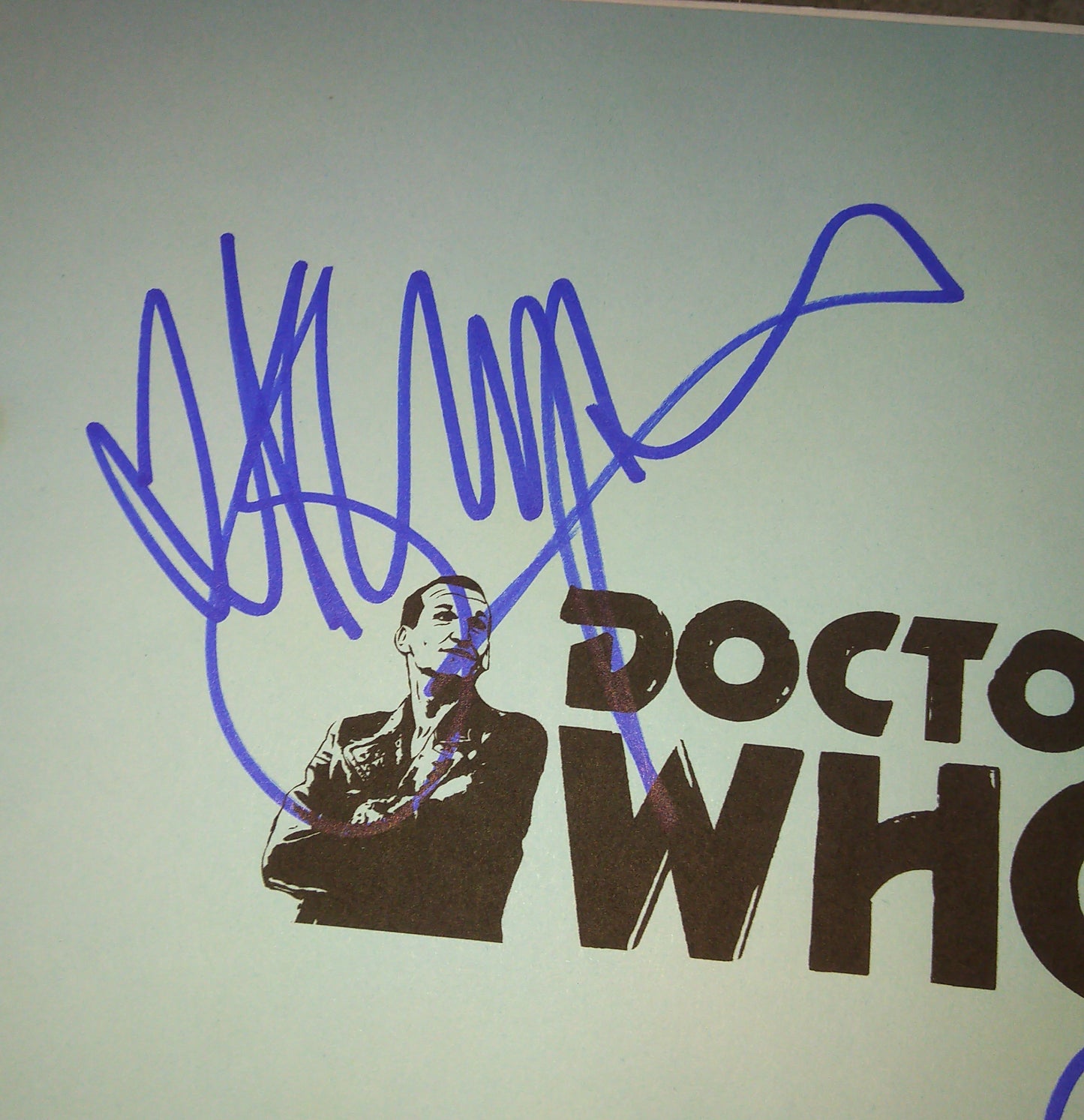 Doctor Who 4 Cast Hand Signed Autograph Script COA Christopher Eccleston, Billie Piper