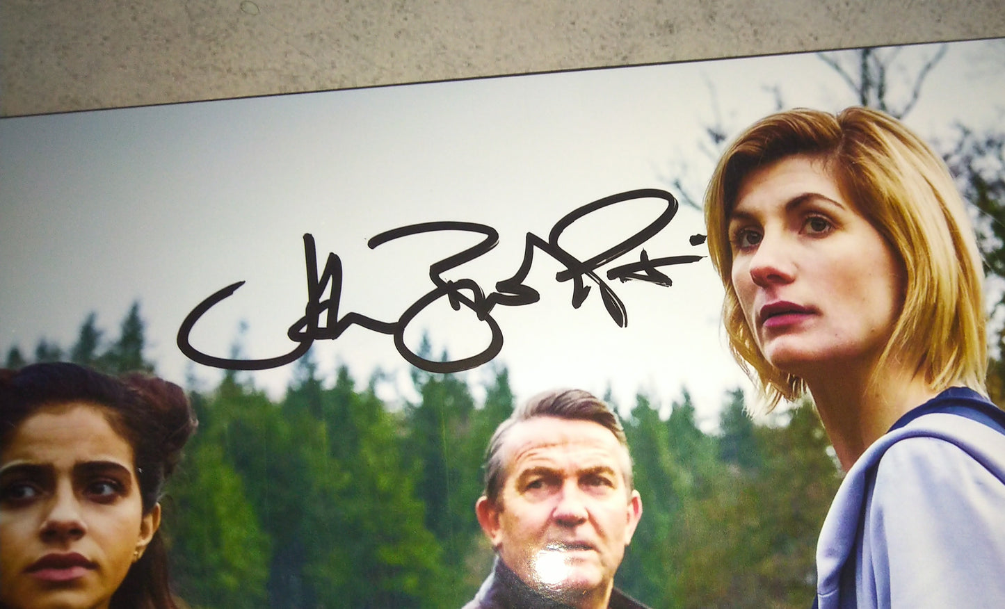 Doctor Who 4x Hand Signed Autograph 8x10 Photo COA John Bishop, Tosin Cole, Mandip Gill & Jodie Whittaker