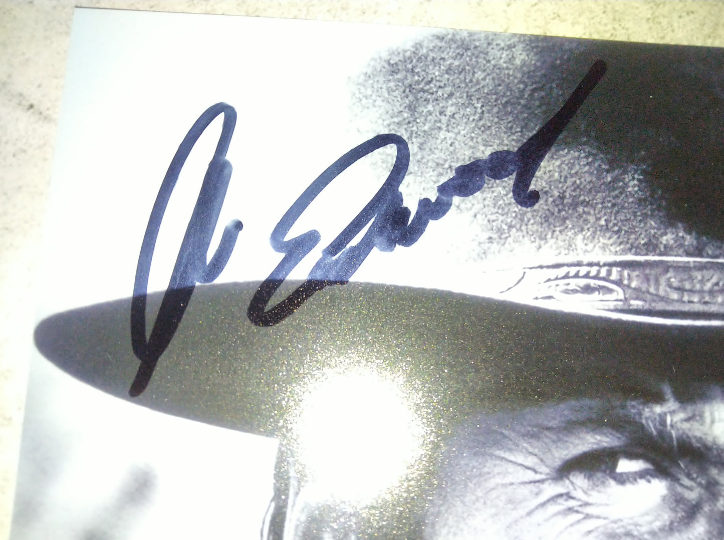 Clint Eastwood Hand Signed Autograph 8x10 Photo COA