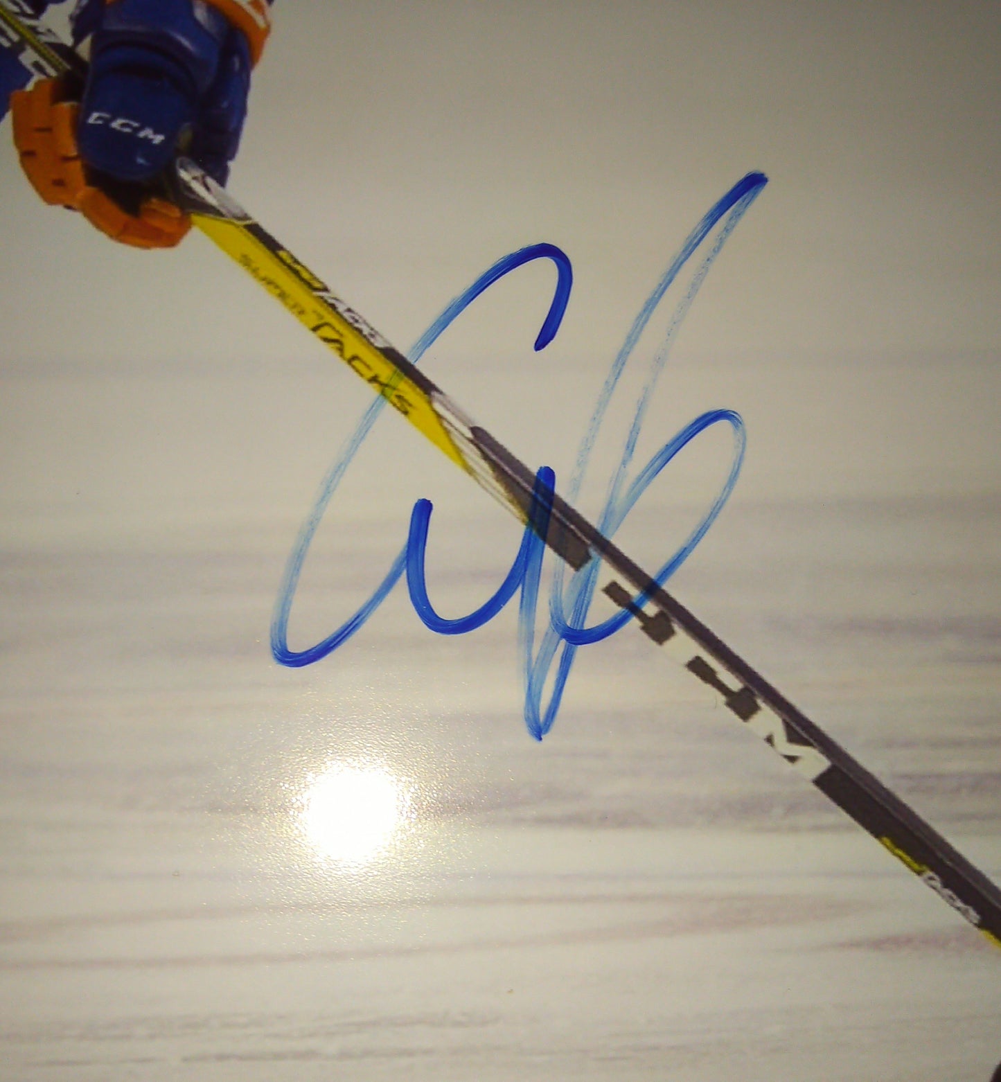 Connor McDavid Hand Signed Autograph 11x14 Photo COA Edmonton Oilers