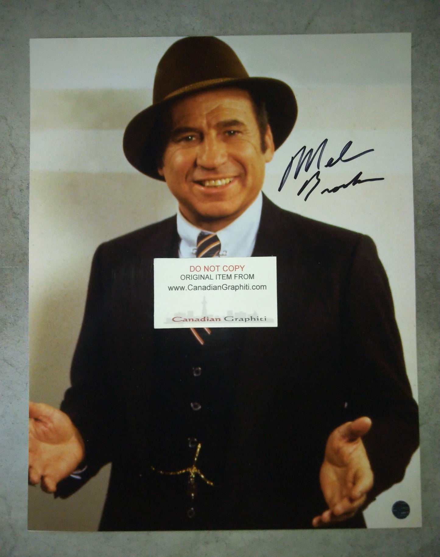 Mel Brooks Hand Signed Autograph 11x14 Photo COA