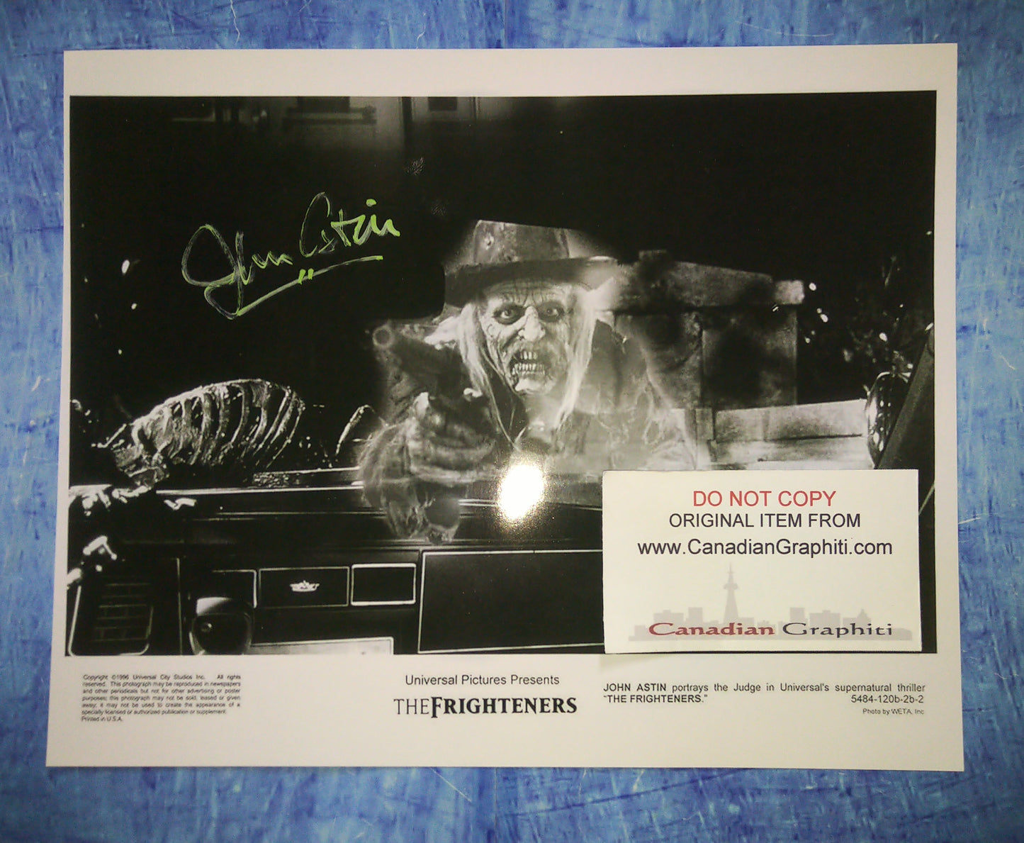 John Astin Hand Signed Autograph 8x10 Photo COA