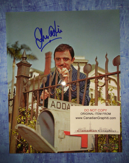 John Astin Hand Signed Autograph 8x10 Photo COA