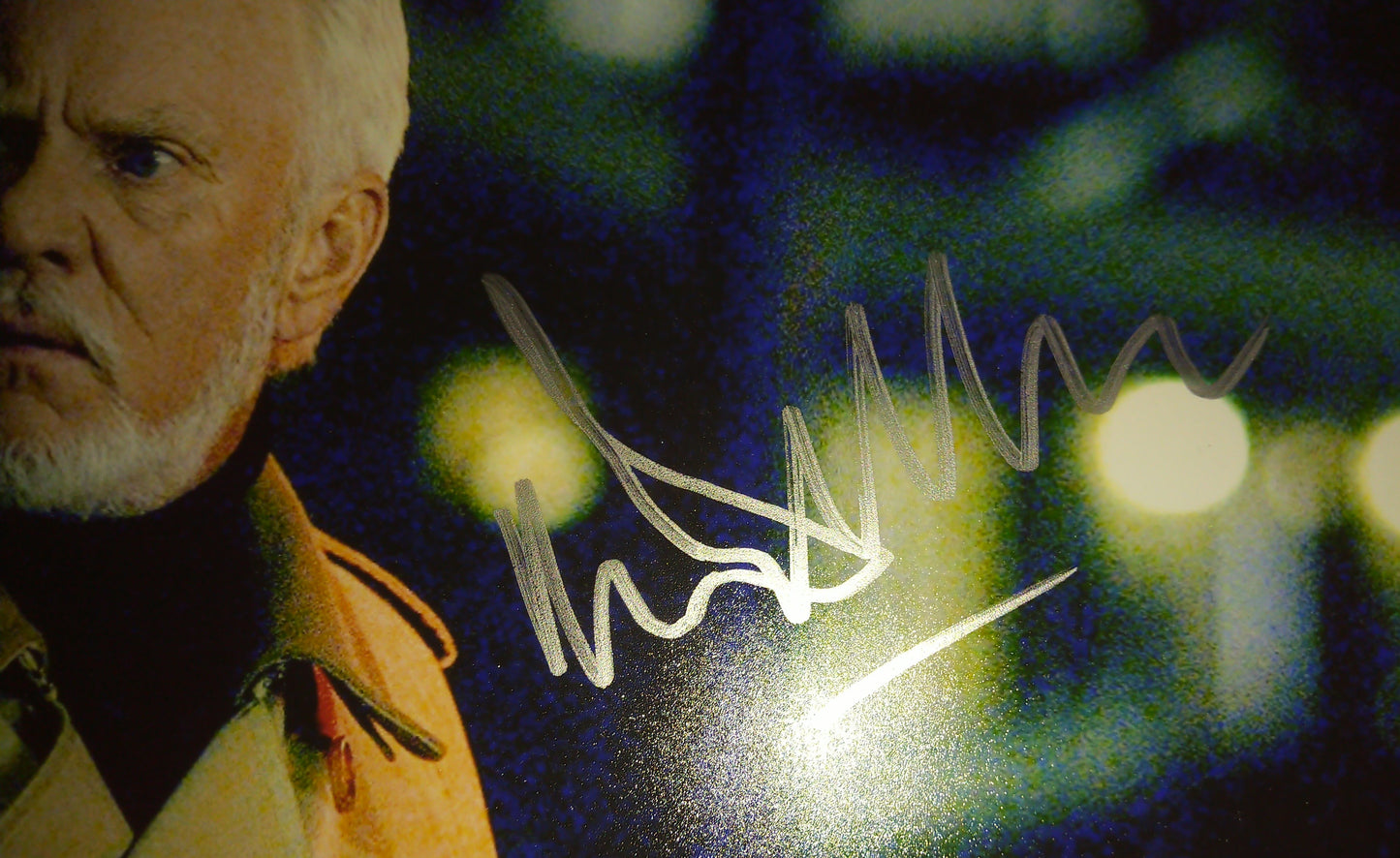 Malcolm McDowell Hand Signed Autograph 8x10 Photo BAS COA