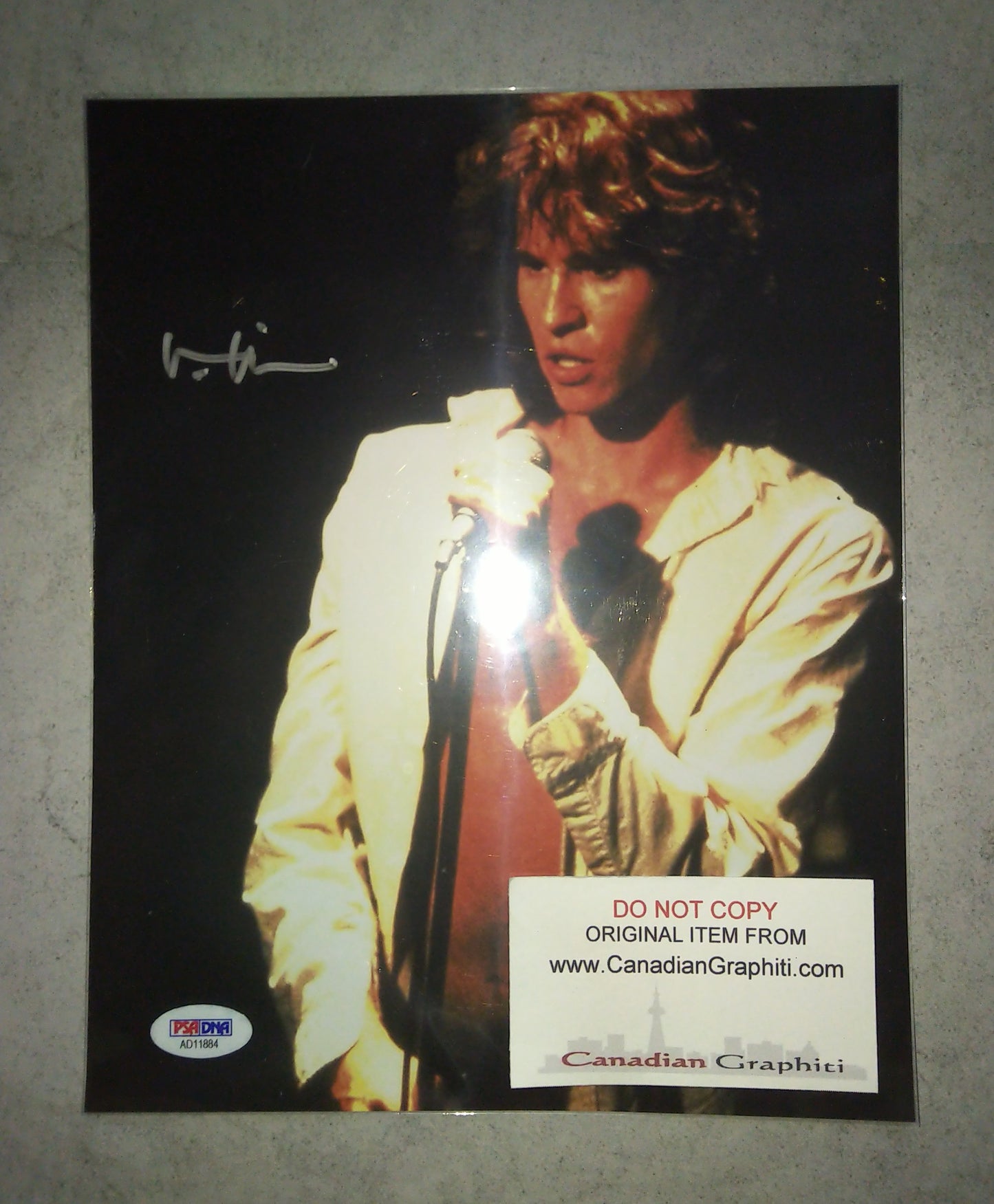 Val Kilmer Hand Signed Autograph 8x10 Photo PSA COA The Doors