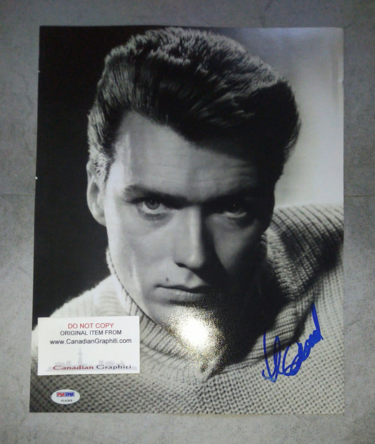 Clint Eastwood Hand Signed Autograph 11x14 Photo PSA COA