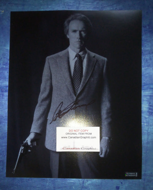 Clint Eastwood Hand Signed Autograph 11x14 Photo COA