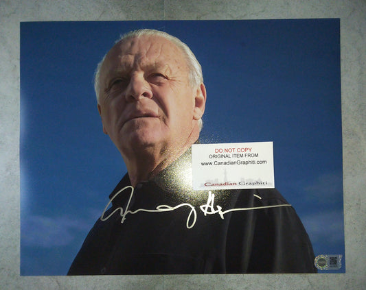 Anthony Hopkins Hand Signed Autograph 11x14 Photo SWAU COA