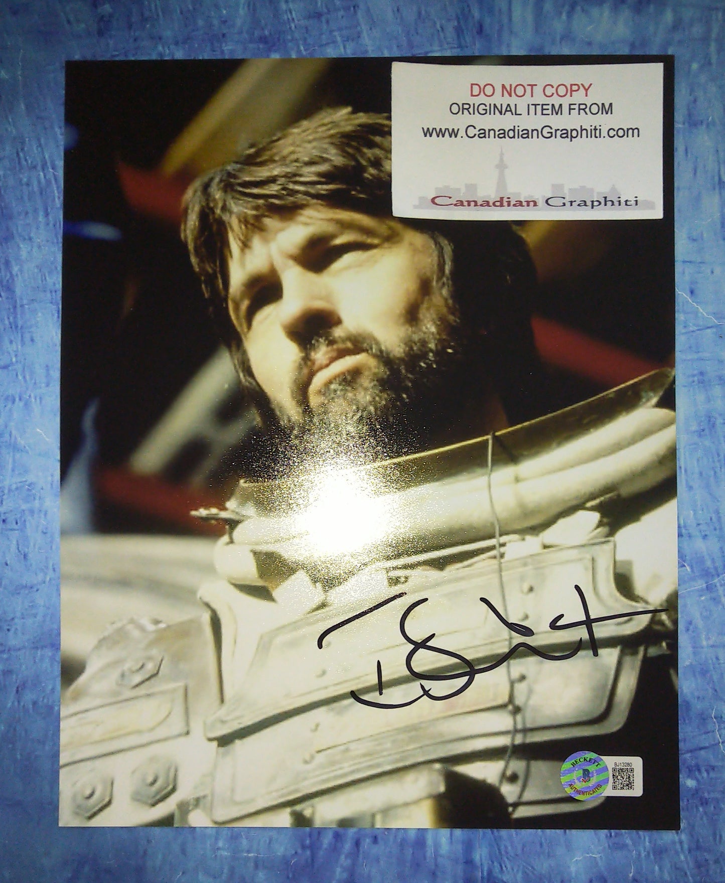 Tom Skerritt Hand Signed Autograph 8x10 Photo BAS COA