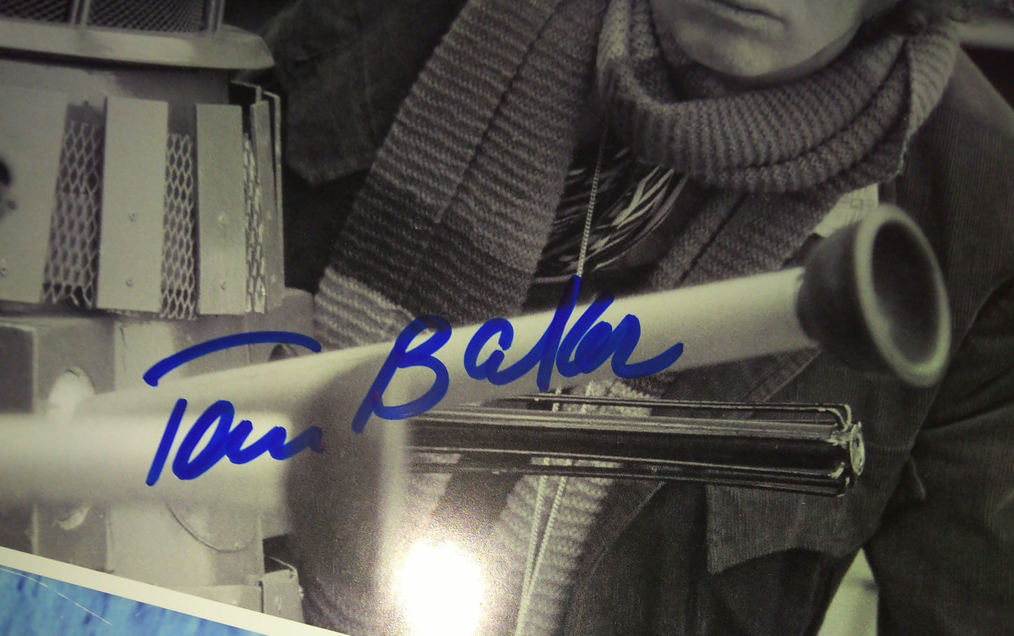 Tom Baker Hand Signed Autograph 8x10 Photo Doctor Who COA