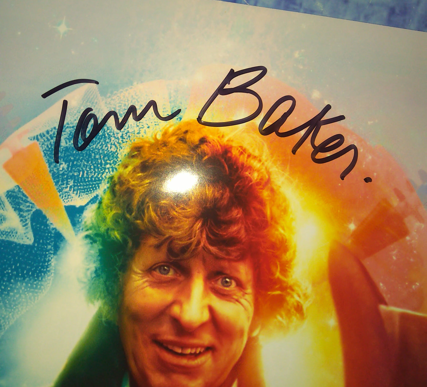 Tom Baker Hand Signed Autograph 8x10 Photo Doctor Who COA